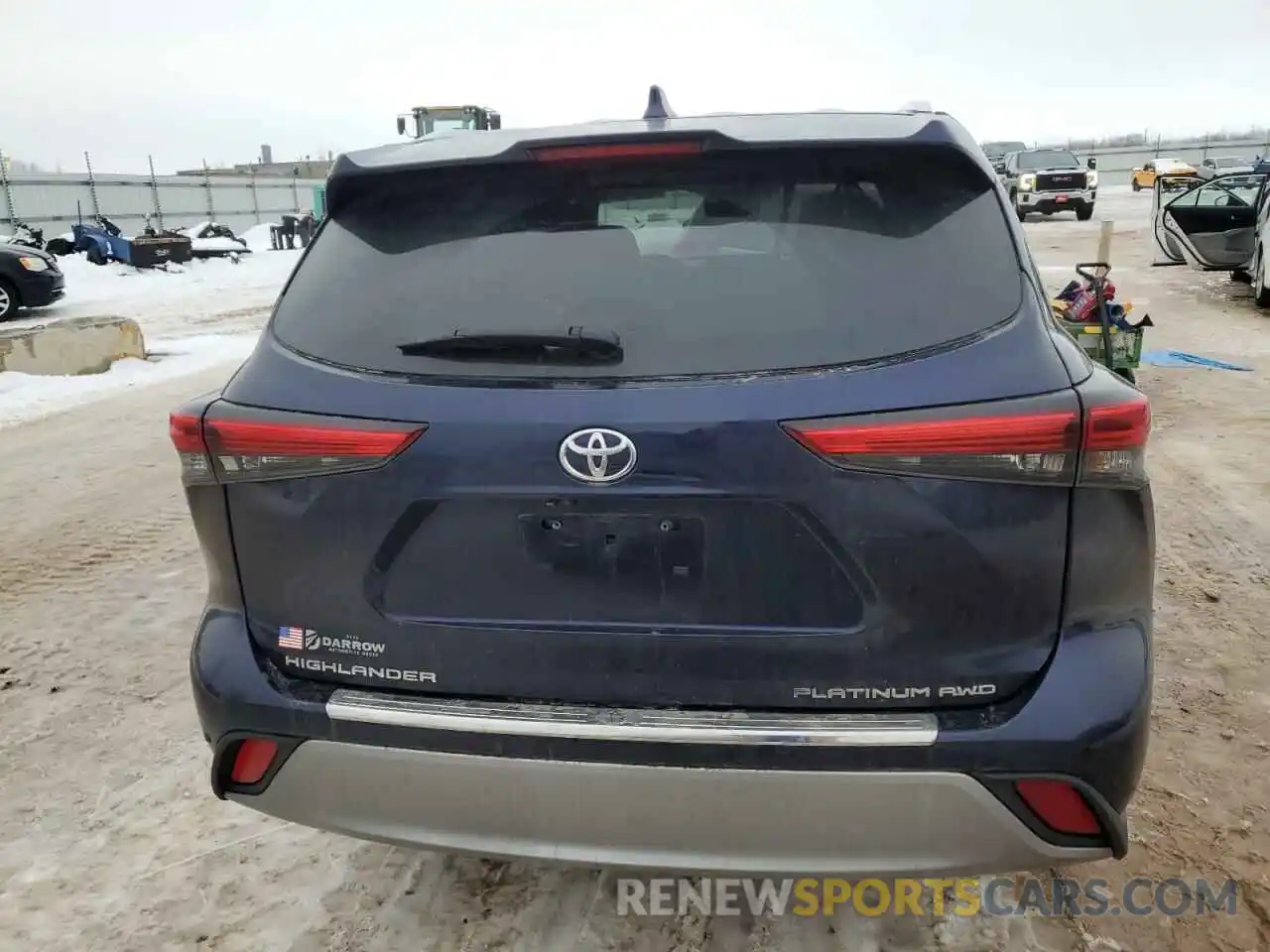 6 Photograph of a damaged car 5TDFZRBH6MS065770 TOYOTA HIGHLANDER 2021