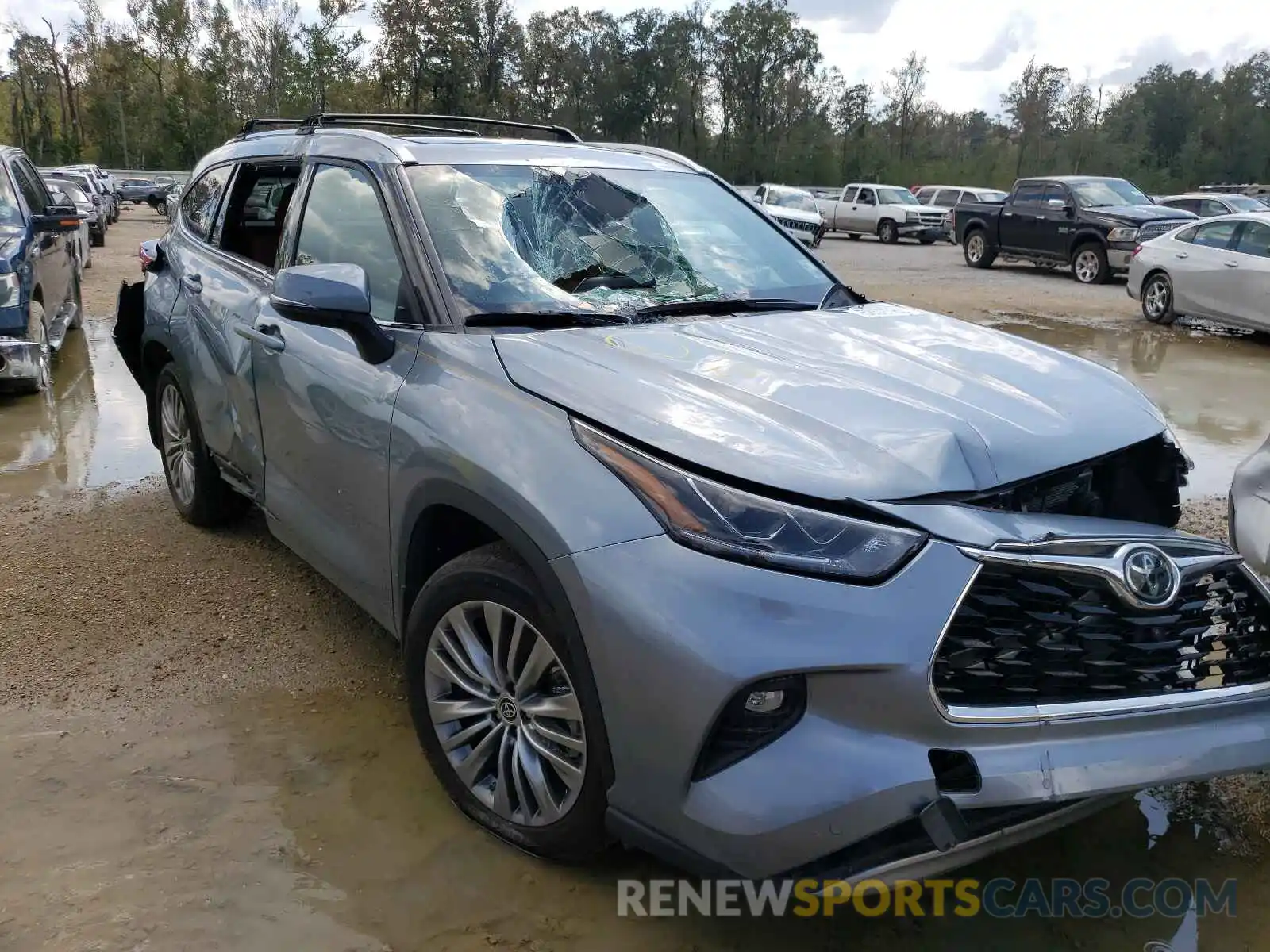 9 Photograph of a damaged car 5TDFZRBH6MS079636 TOYOTA HIGHLANDER 2021