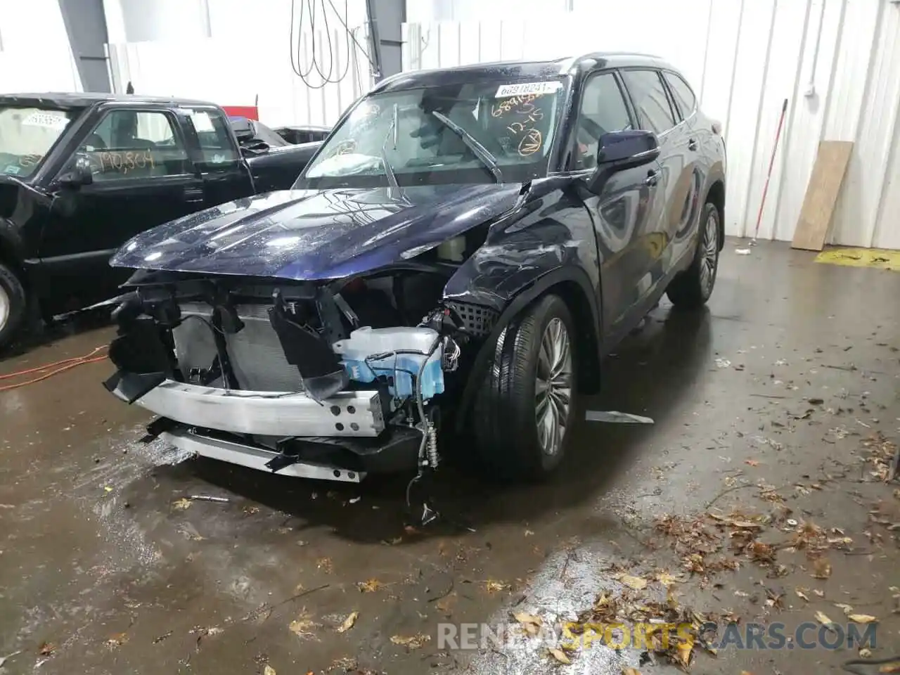 2 Photograph of a damaged car 5TDFZRBH6MS148177 TOYOTA HIGHLANDER 2021