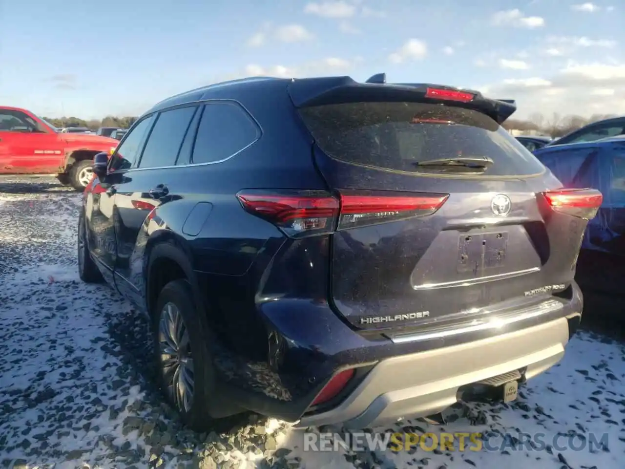 3 Photograph of a damaged car 5TDFZRBH6MS148177 TOYOTA HIGHLANDER 2021