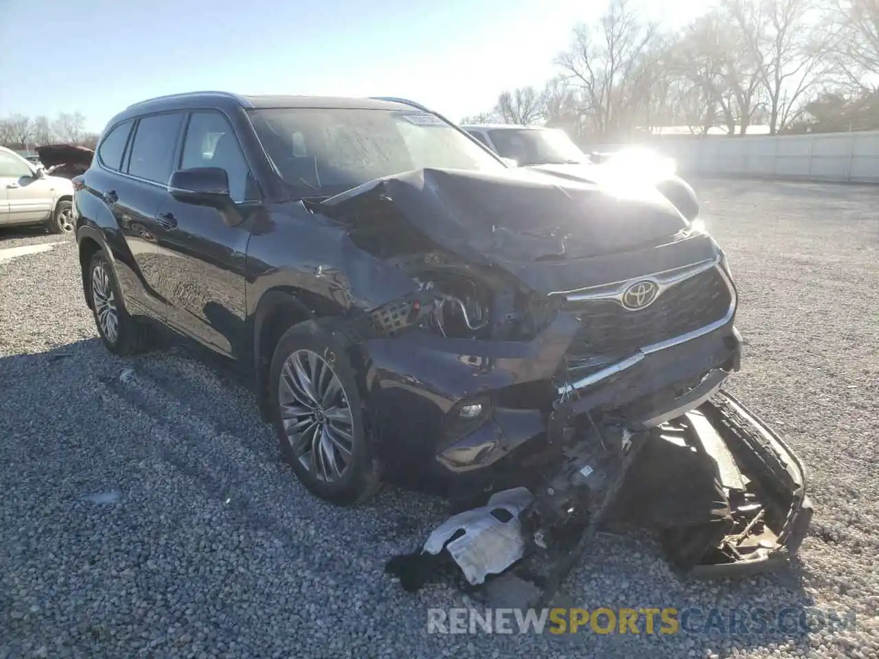 1 Photograph of a damaged car 5TDFZRBH6MS157512 TOYOTA HIGHLANDER 2021