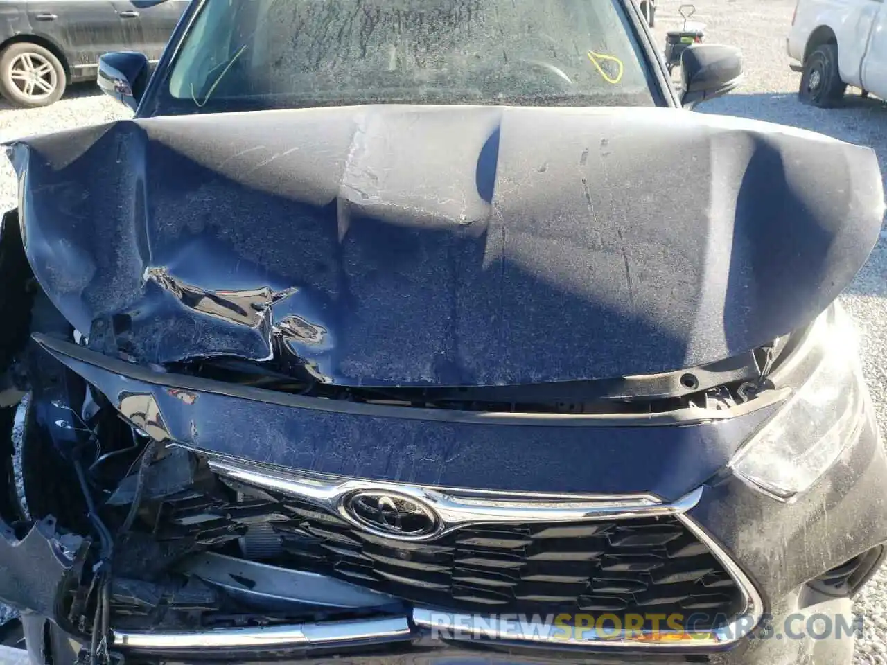 7 Photograph of a damaged car 5TDFZRBH6MS157512 TOYOTA HIGHLANDER 2021