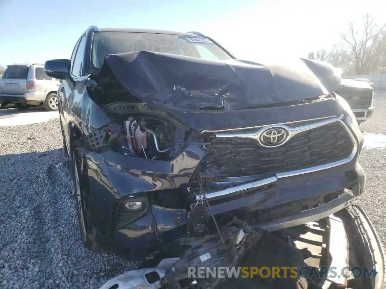 9 Photograph of a damaged car 5TDFZRBH6MS157512 TOYOTA HIGHLANDER 2021