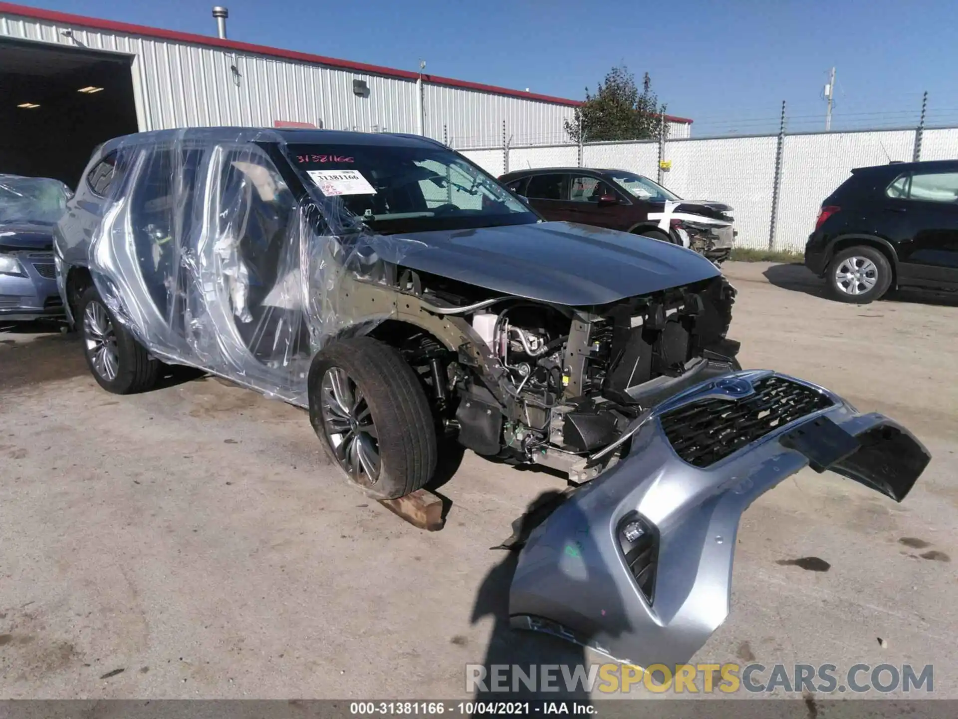 6 Photograph of a damaged car 5TDFZRBH7MS100901 TOYOTA HIGHLANDER 2021