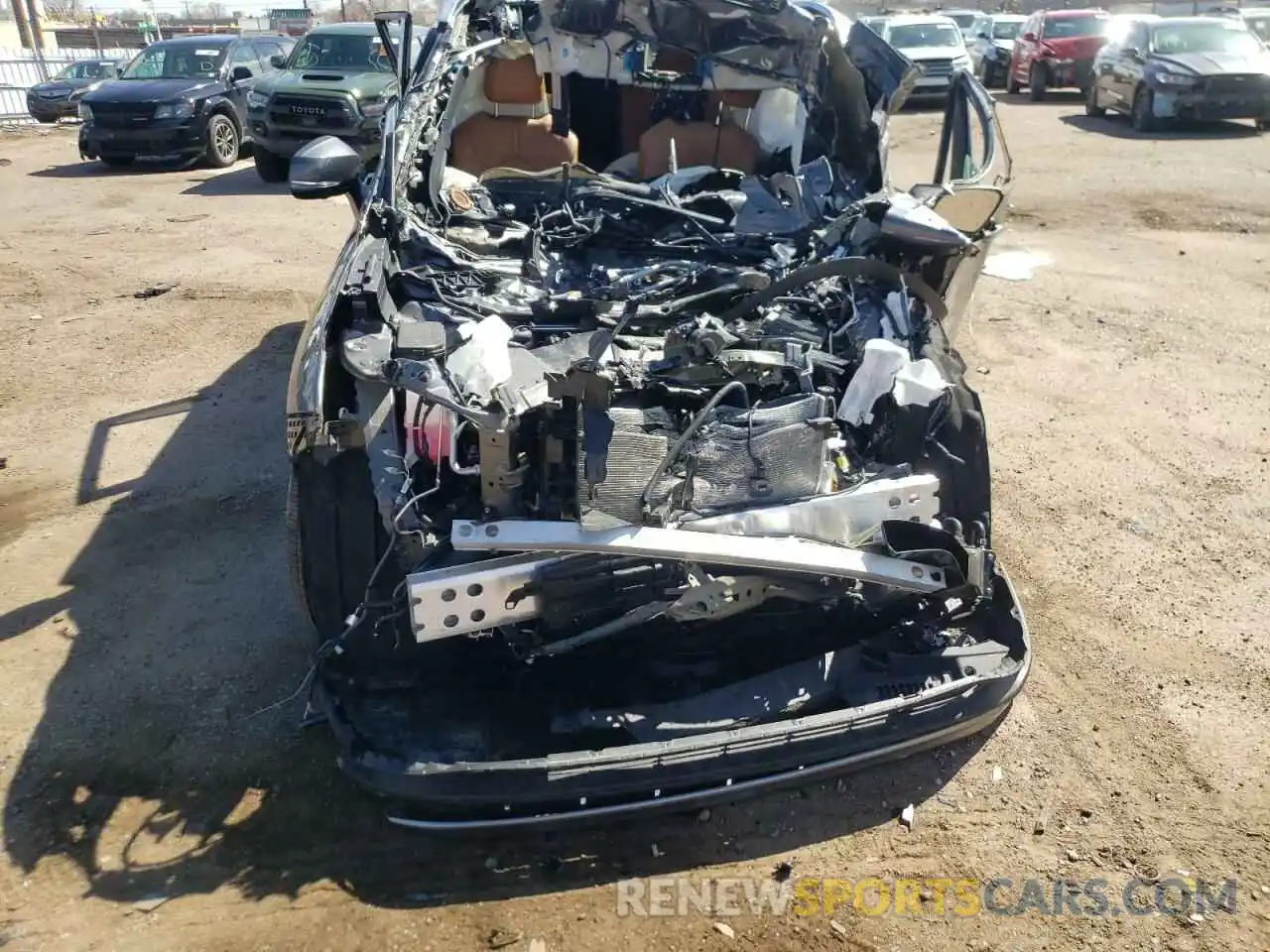 9 Photograph of a damaged car 5TDFZRBH7MS122624 TOYOTA HIGHLANDER 2021