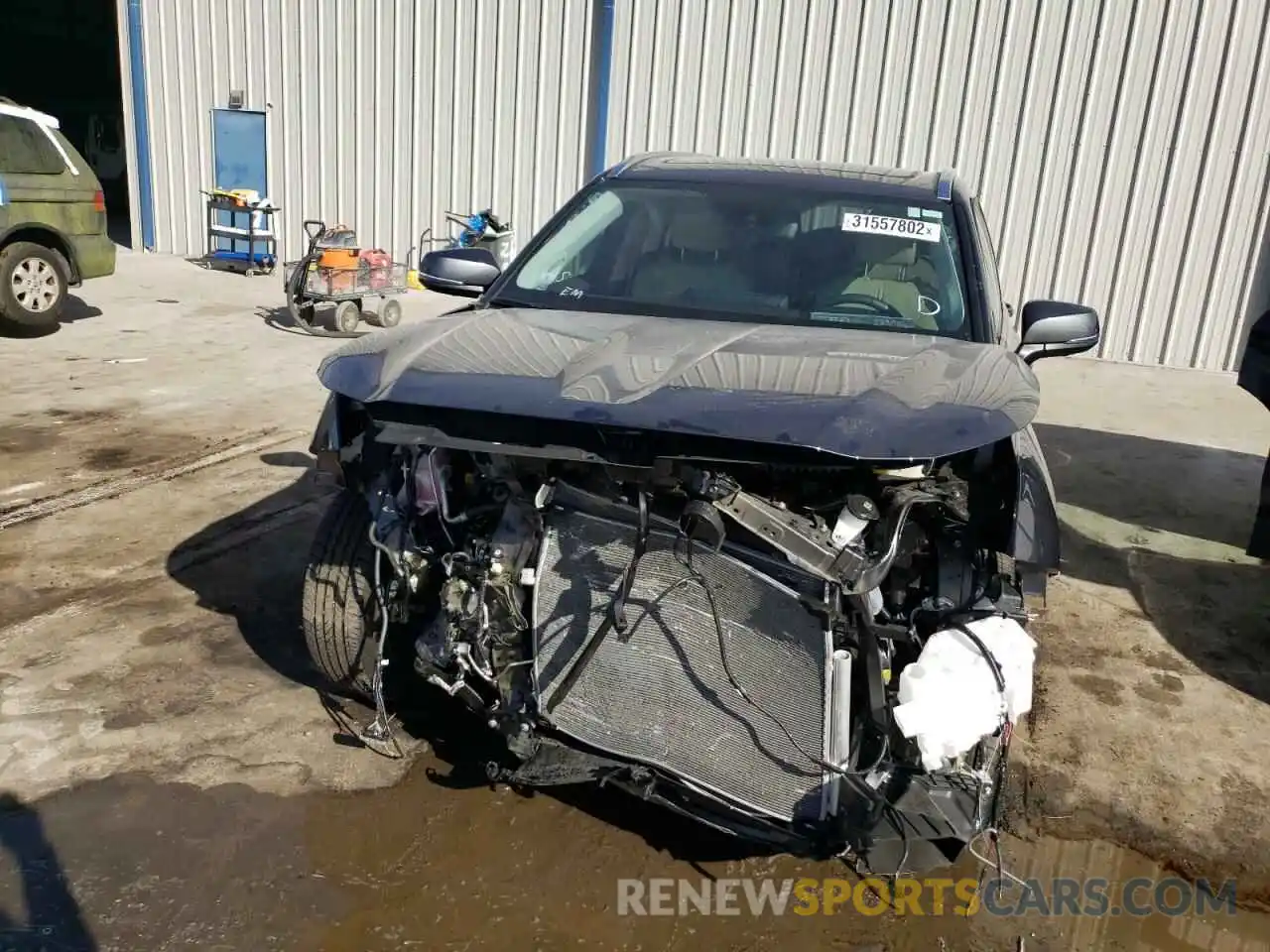 9 Photograph of a damaged car 5TDFZRBH7MS126883 TOYOTA HIGHLANDER 2021