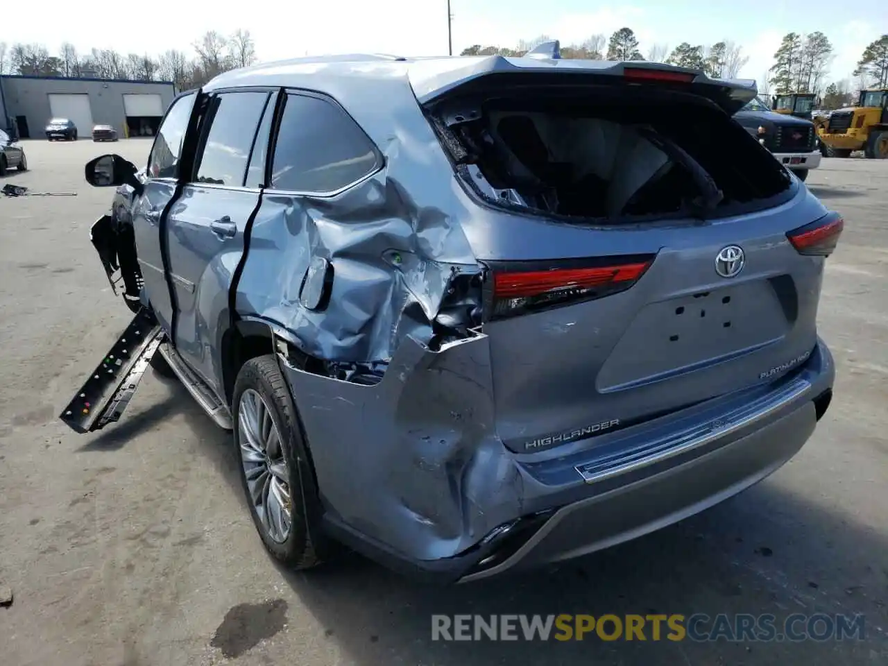 3 Photograph of a damaged car 5TDFZRBH8MS072946 TOYOTA HIGHLANDER 2021