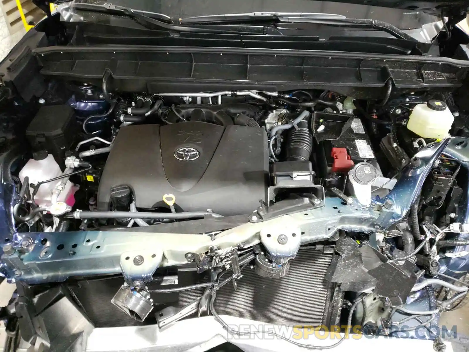 7 Фотография поврежденного автомобиля 5TDFZRBH8MS085597 TOYOTA HIGHLANDER 2021