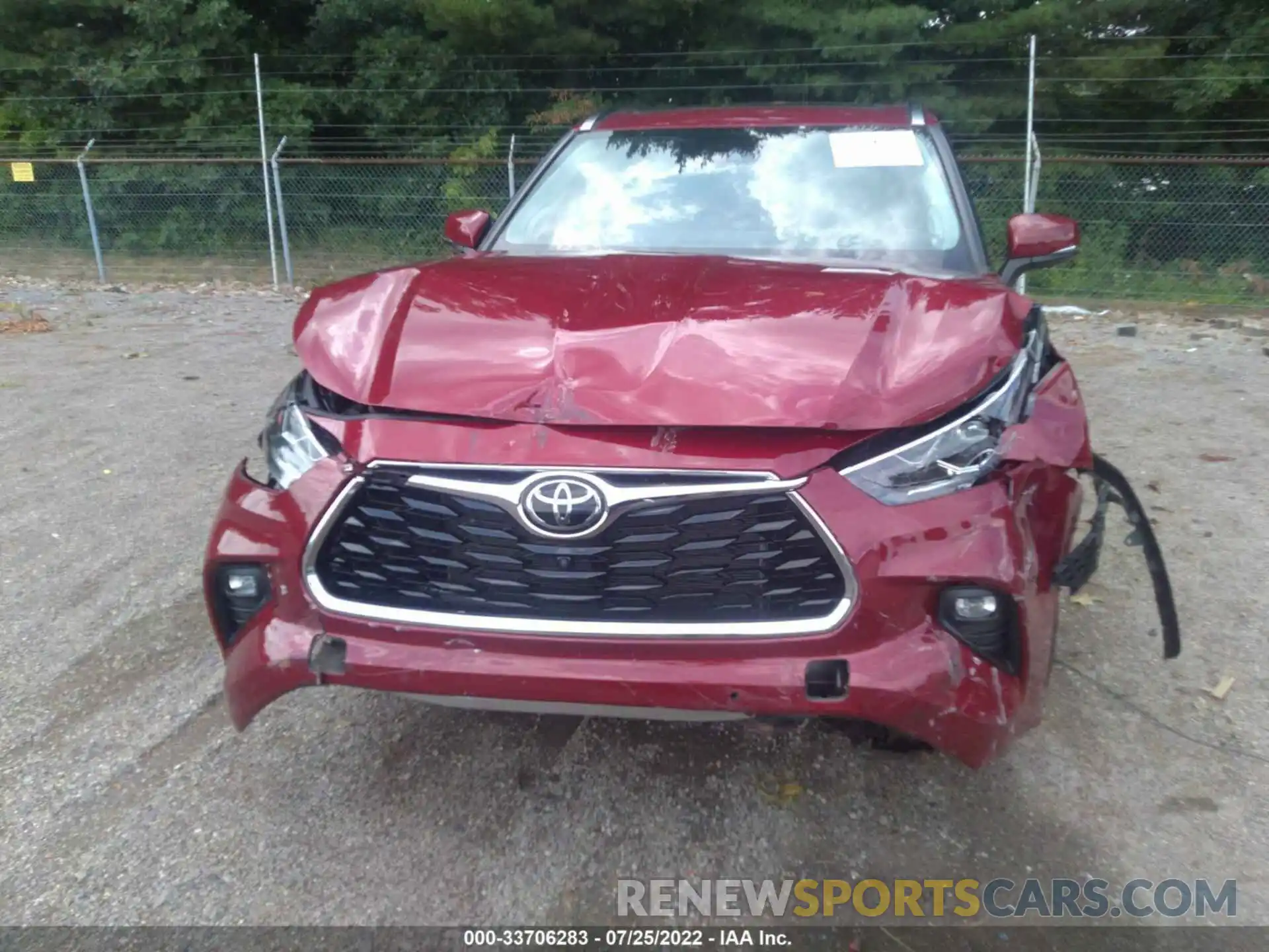 6 Photograph of a damaged car 5TDFZRBH8MS105010 TOYOTA HIGHLANDER 2021