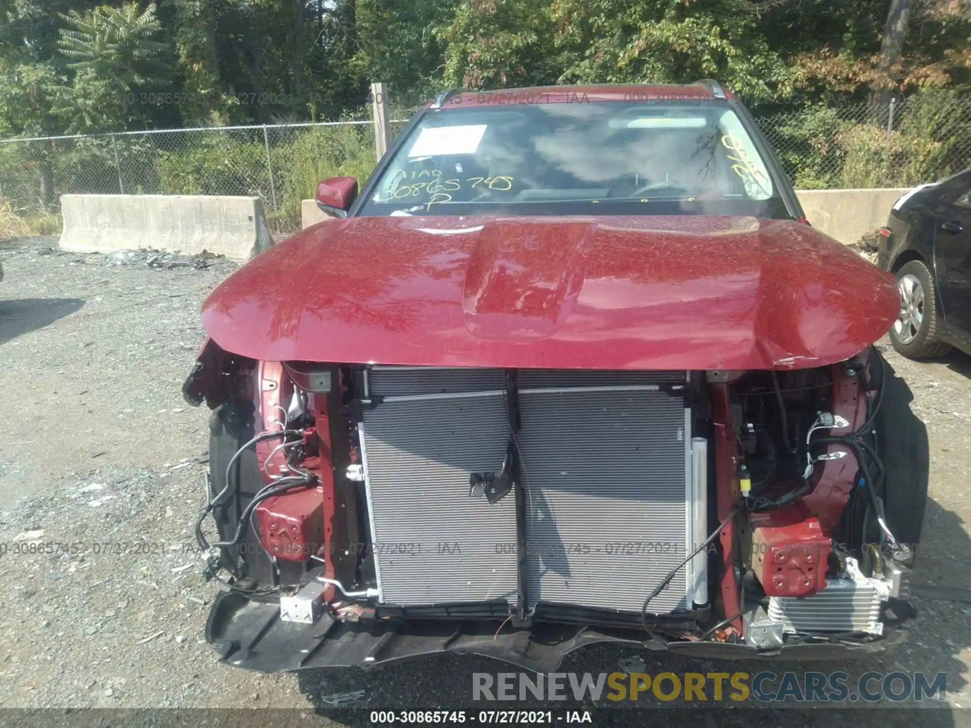 6 Photograph of a damaged car 5TDFZRBH8MS109753 TOYOTA HIGHLANDER 2021