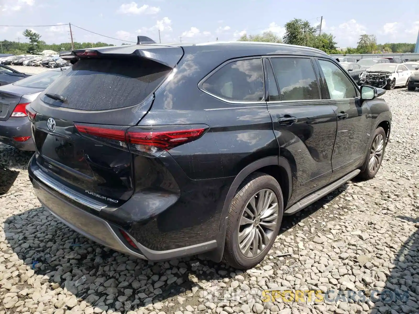 4 Фотография поврежденного автомобиля 5TDFZRBH8MS118906 TOYOTA HIGHLANDER 2021