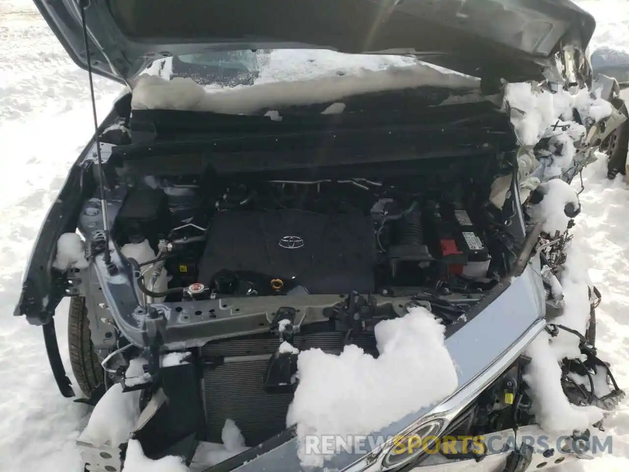 7 Photograph of a damaged car 5TDFZRBH8MS130697 TOYOTA HIGHLANDER 2021