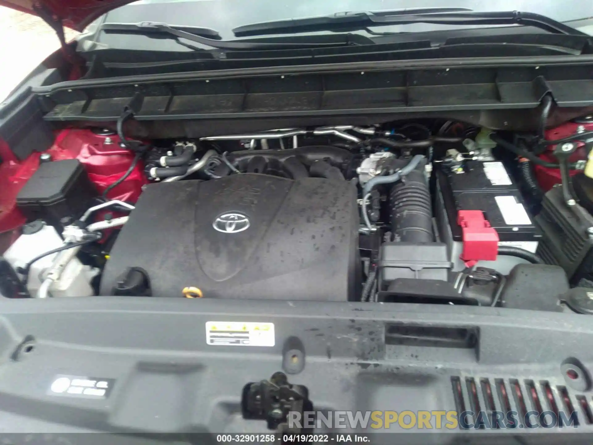 10 Фотография поврежденного автомобиля 5TDFZRBH8MS143577 TOYOTA HIGHLANDER 2021