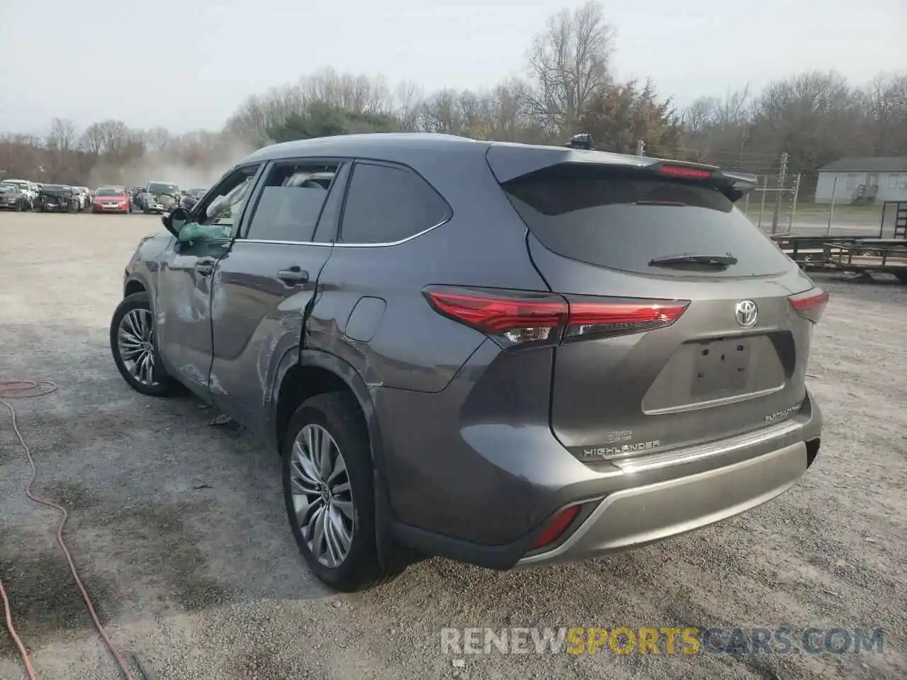 3 Photograph of a damaged car 5TDFZRBH8MS160864 TOYOTA HIGHLANDER 2021