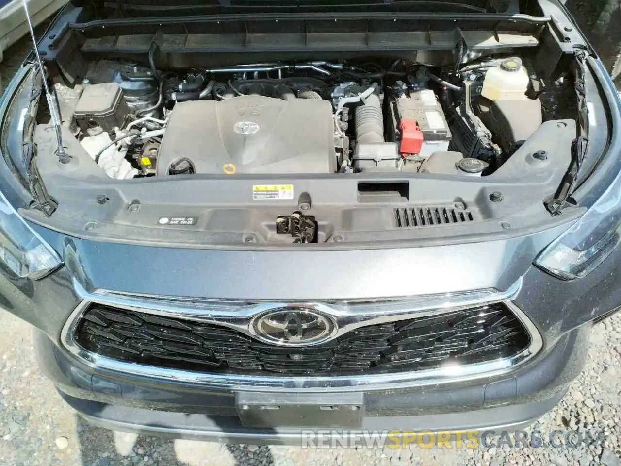 7 Фотография поврежденного автомобиля 5TDFZRBH9MS063866 TOYOTA HIGHLANDER 2021