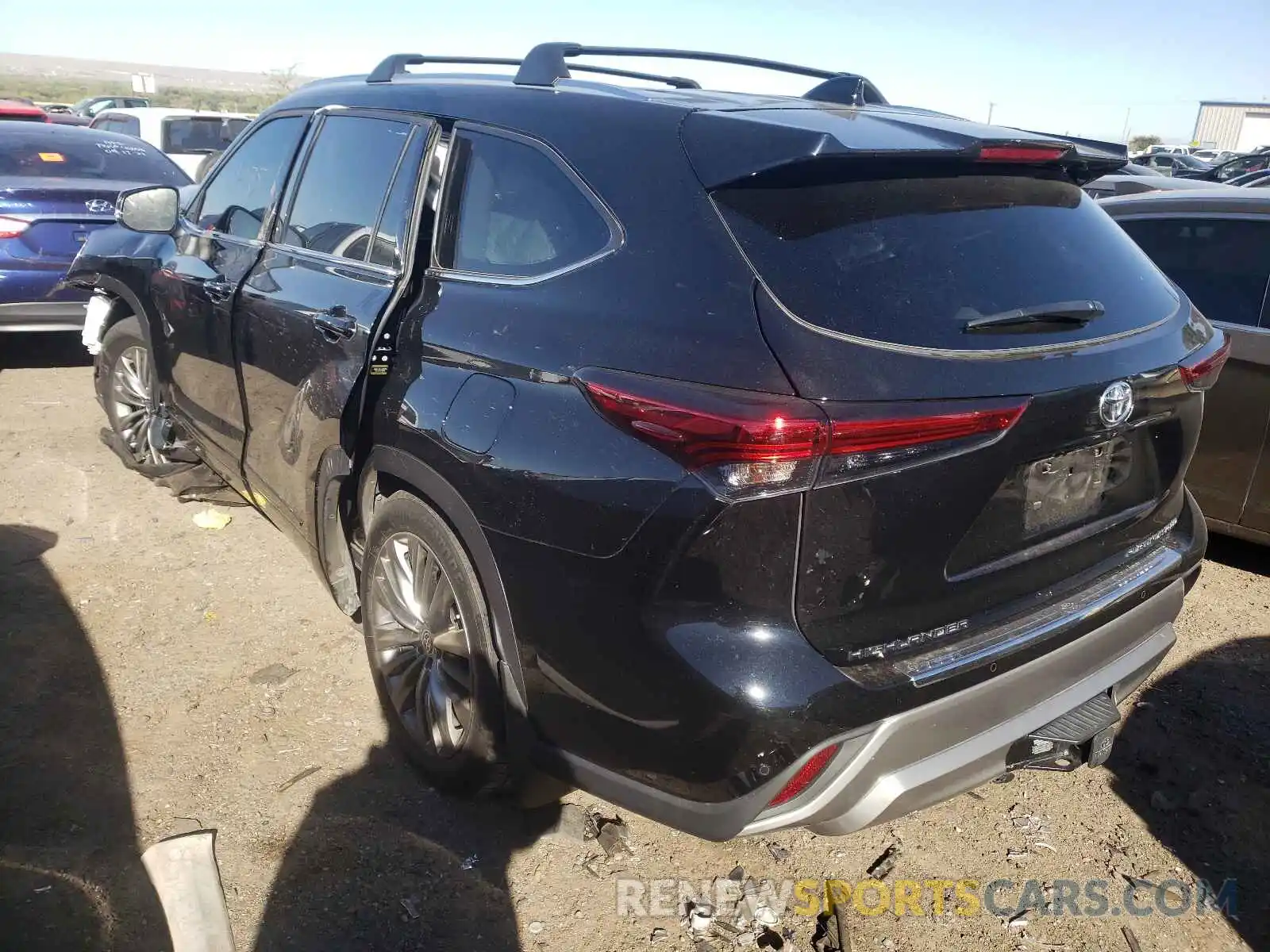 3 Photograph of a damaged car 5TDFZRBH9MS103959 TOYOTA HIGHLANDER 2021