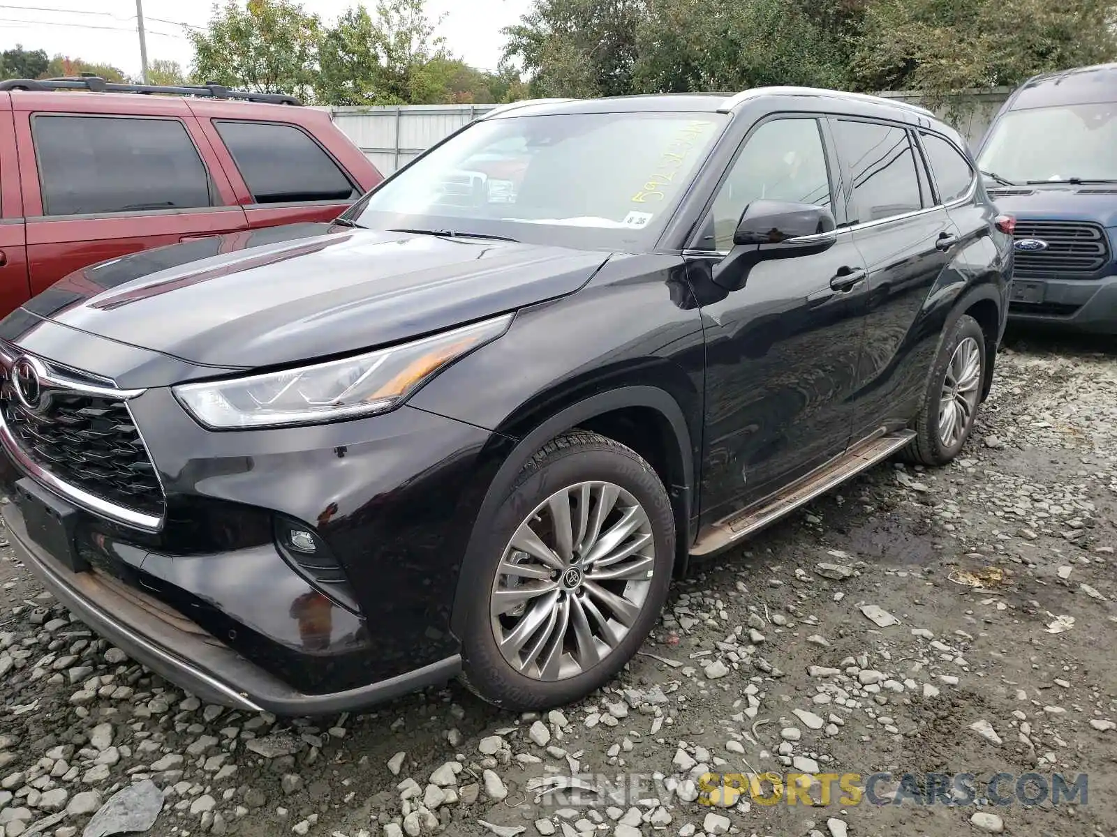 2 Photograph of a damaged car 5TDFZRBH9MS144687 TOYOTA HIGHLANDER 2021