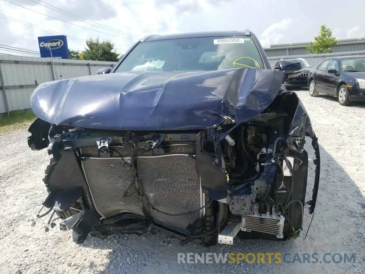 9 Photograph of a damaged car 5TDFZRBHXMS106160 TOYOTA HIGHLANDER 2021