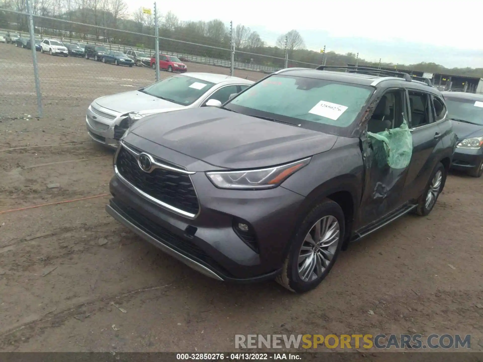 6 Photograph of a damaged car 5TDFZRBHXMS112461 TOYOTA HIGHLANDER 2021