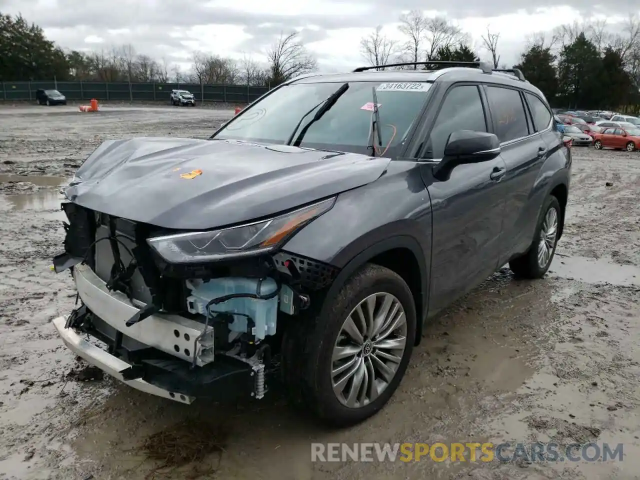 2 Photograph of a damaged car 5TDFZRBHXMS118471 TOYOTA HIGHLANDER 2021