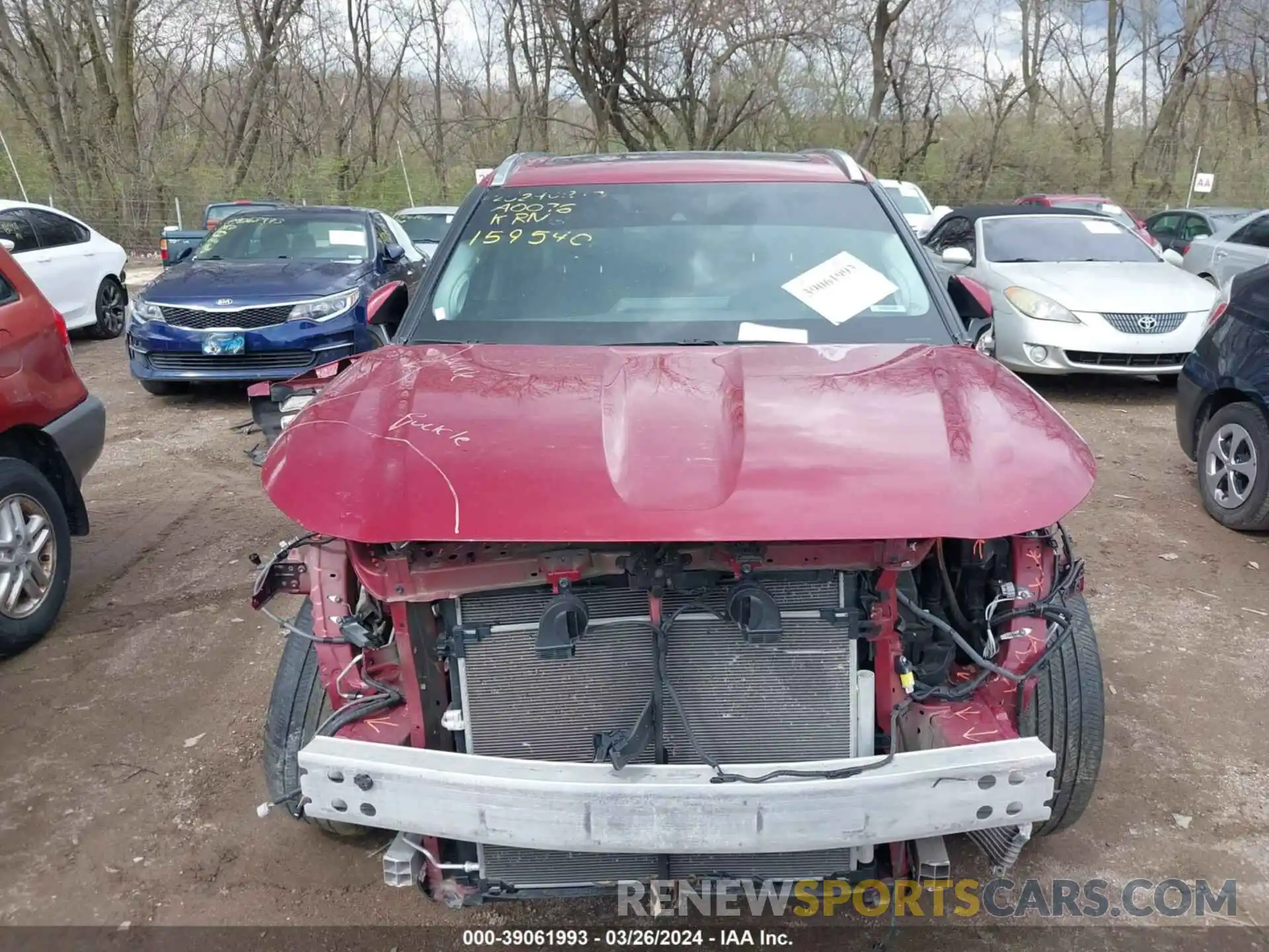 17 Photograph of a damaged car 5TDFZRBHXMS159540 TOYOTA HIGHLANDER 2021