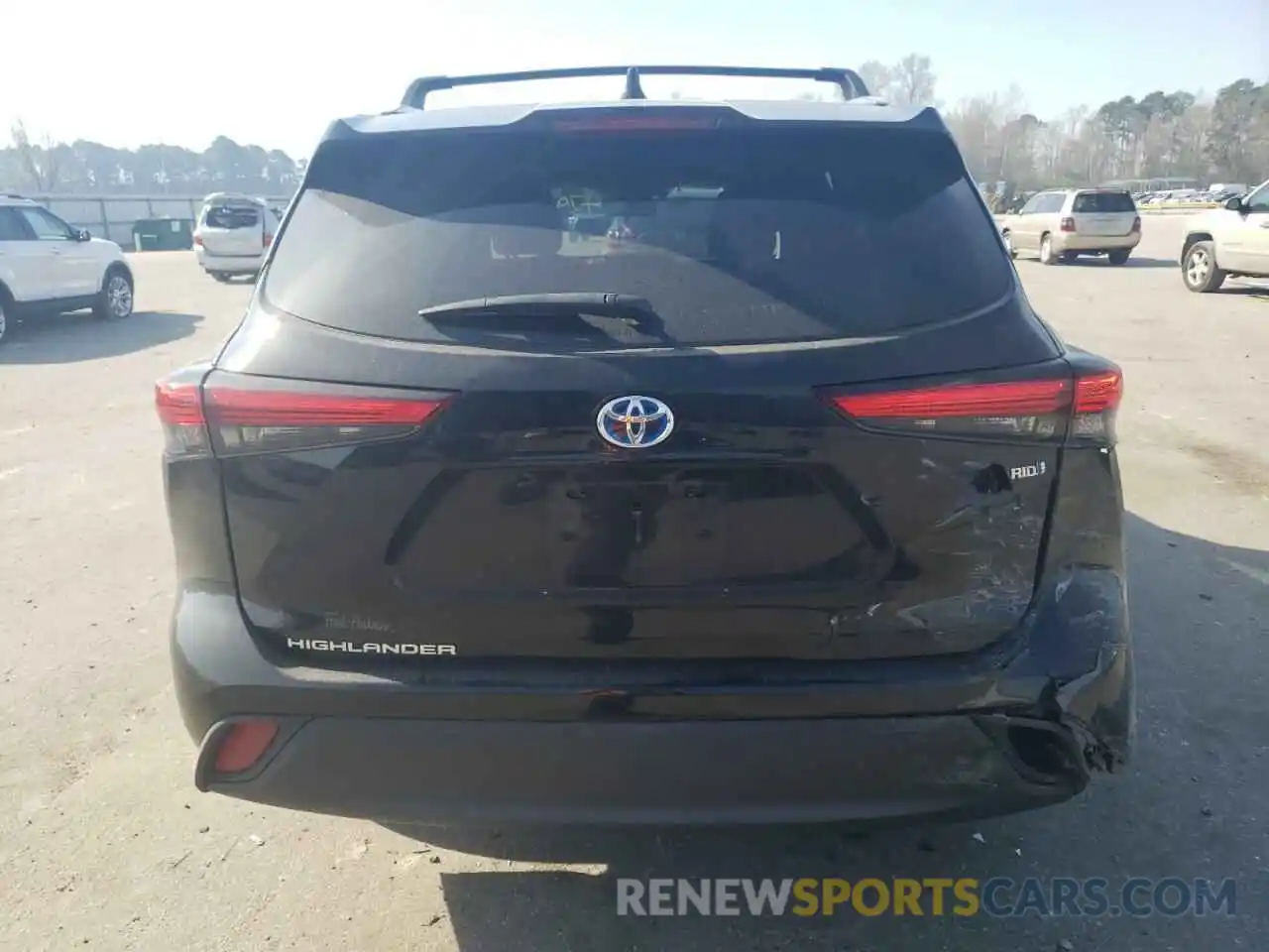 6 Photograph of a damaged car 5TDGARAH0MS007697 TOYOTA HIGHLANDER 2021