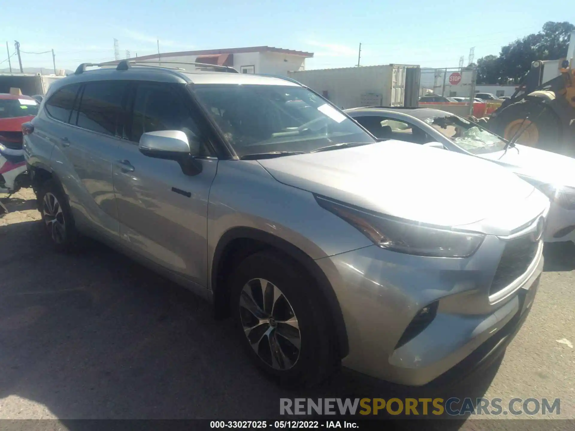 1 Photograph of a damaged car 5TDGARAH0MS010924 TOYOTA HIGHLANDER 2021