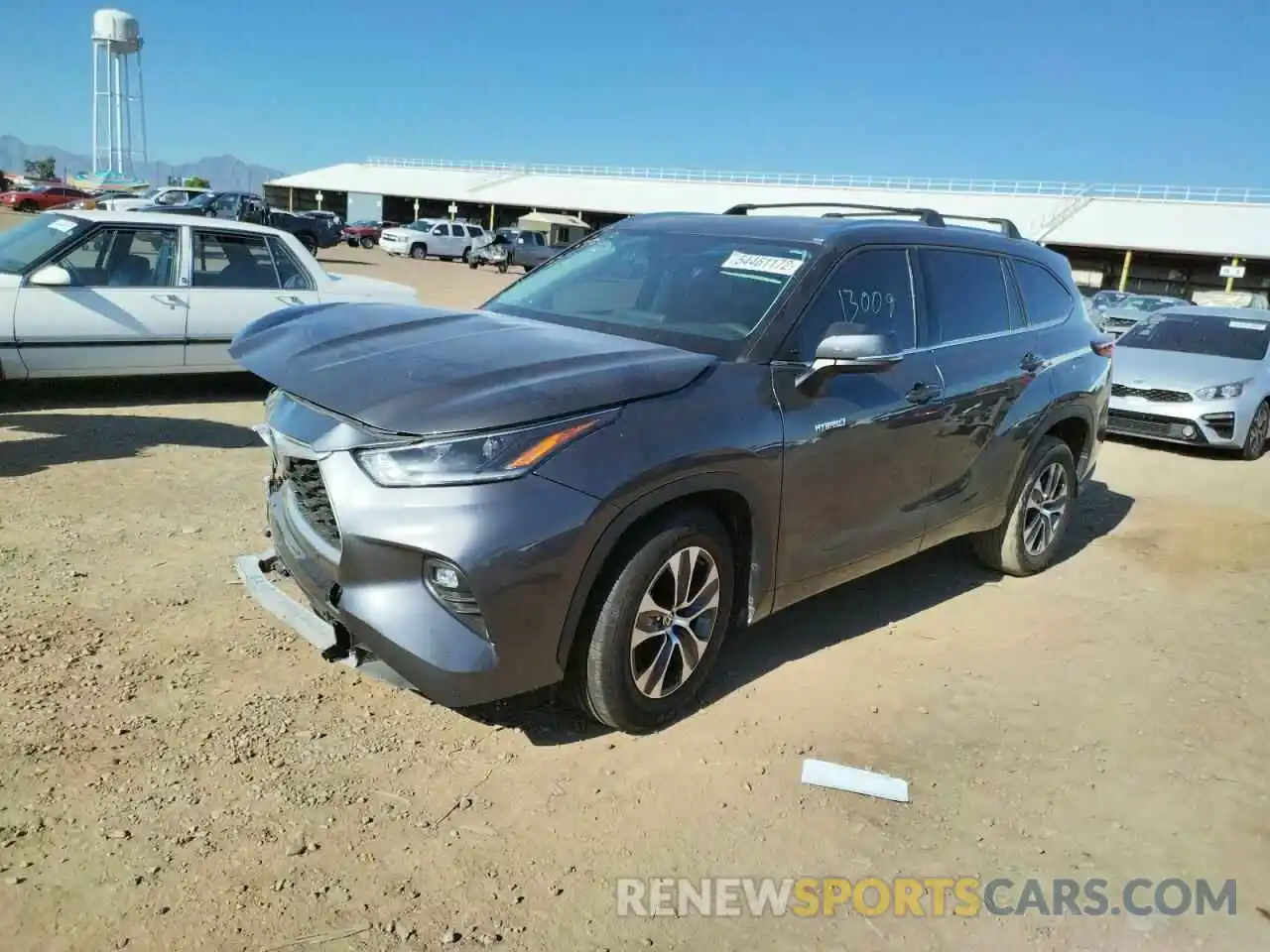 2 Photograph of a damaged car 5TDGARAH3MS012215 TOYOTA HIGHLANDER 2021