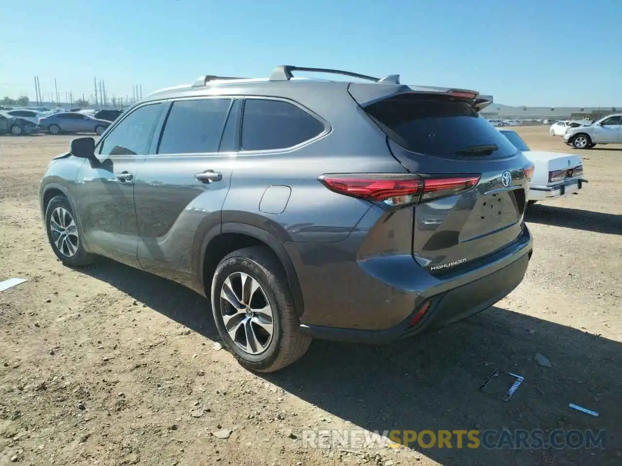 3 Photograph of a damaged car 5TDGARAH3MS012215 TOYOTA HIGHLANDER 2021