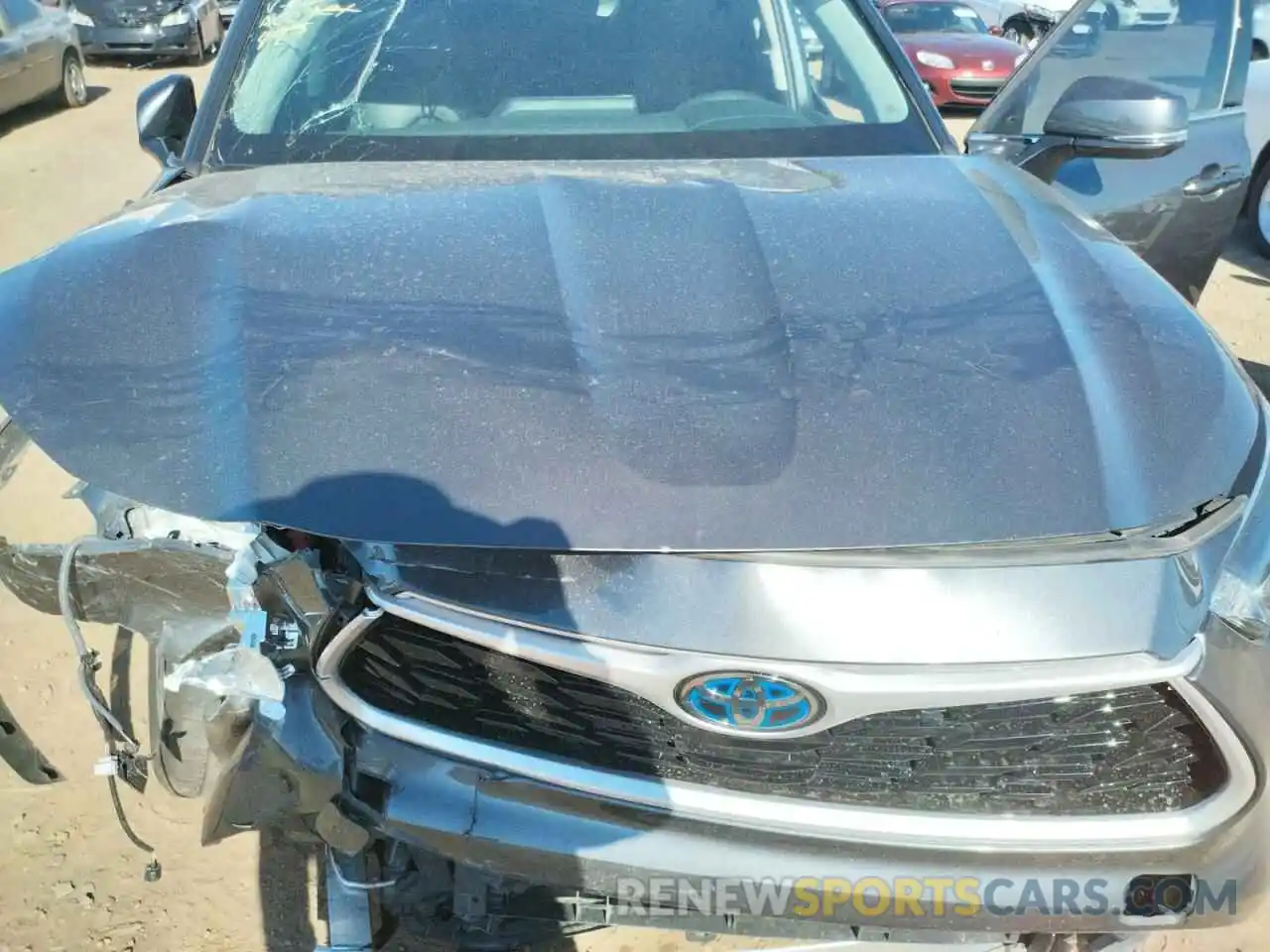 7 Photograph of a damaged car 5TDGARAH3MS012215 TOYOTA HIGHLANDER 2021