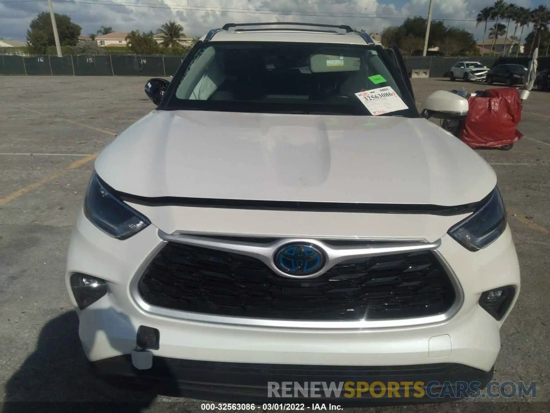 6 Photograph of a damaged car 5TDGARAH3MS507014 TOYOTA HIGHLANDER 2021