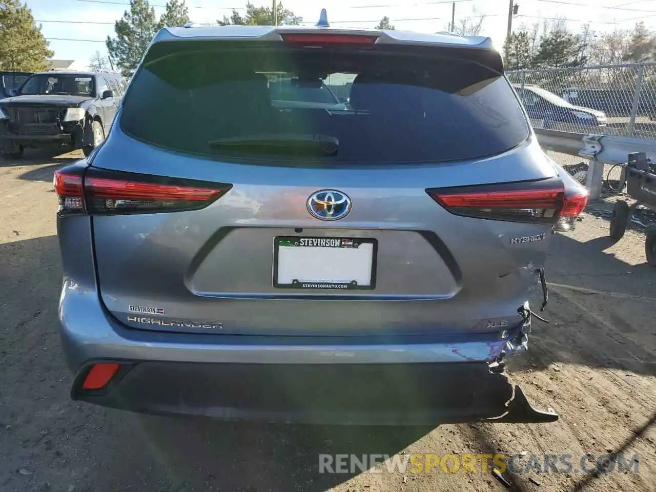 6 Photograph of a damaged car 5TDGARAH4MS006259 TOYOTA HIGHLANDER 2021