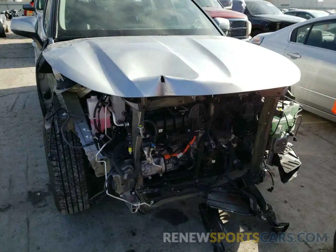 9 Photograph of a damaged car 5TDGARAH4MS011588 TOYOTA HIGHLANDER 2021