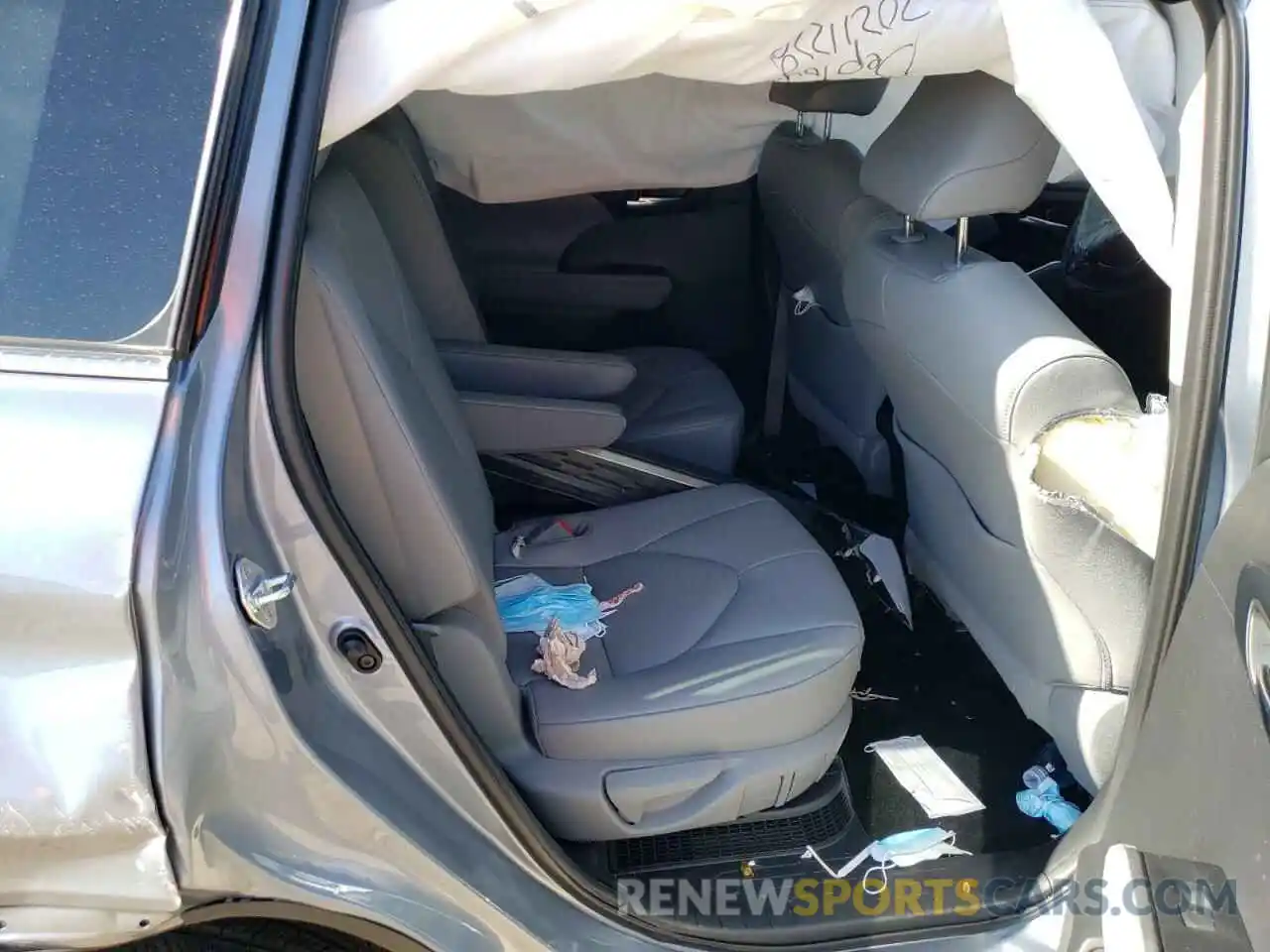 6 Photograph of a damaged car 5TDGARAH6MS010328 TOYOTA HIGHLANDER 2021