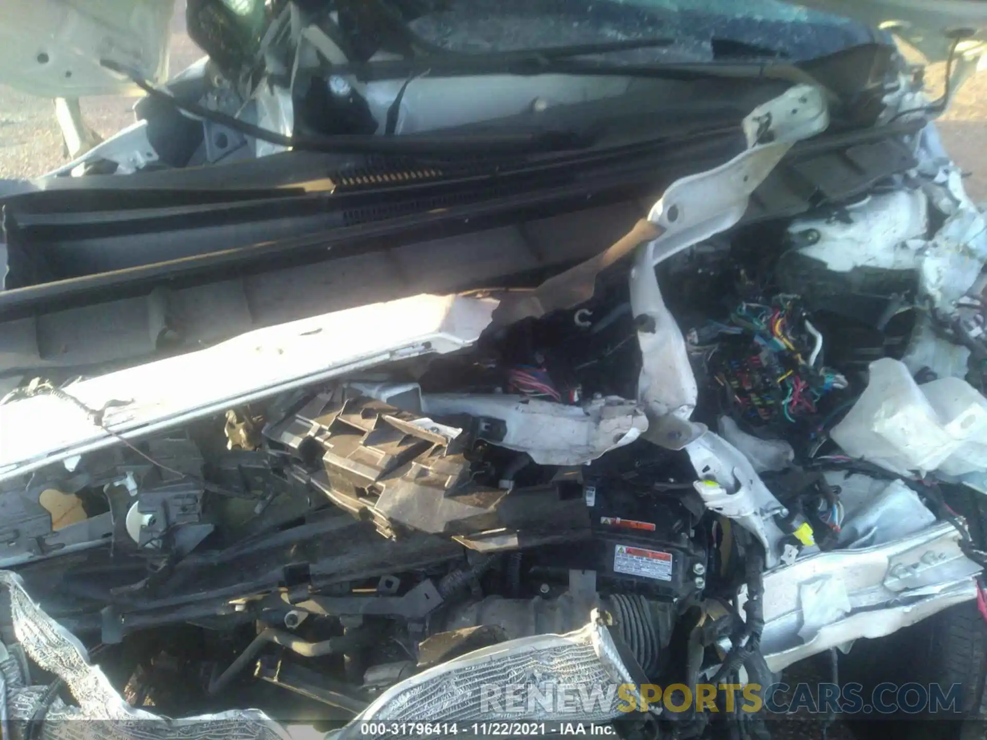 10 Photograph of a damaged car 5TDGARAH7MS007972 TOYOTA HIGHLANDER 2021