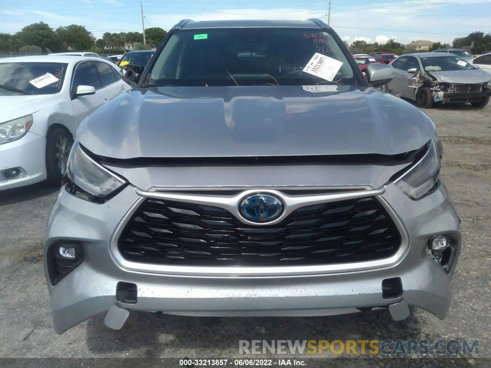 6 Photograph of a damaged car 5TDGARAH7MS508795 TOYOTA HIGHLANDER 2021