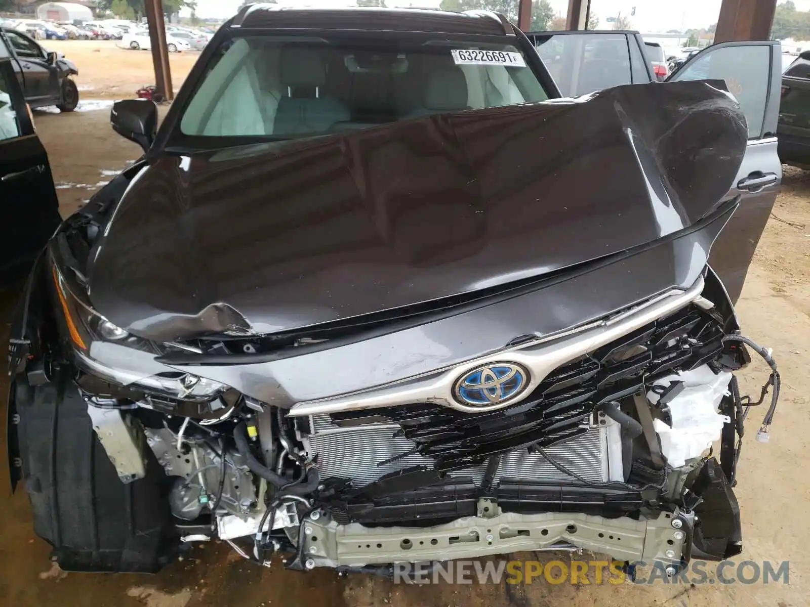 7 Photograph of a damaged car 5TDGARAH7MS508862 TOYOTA HIGHLANDER 2021