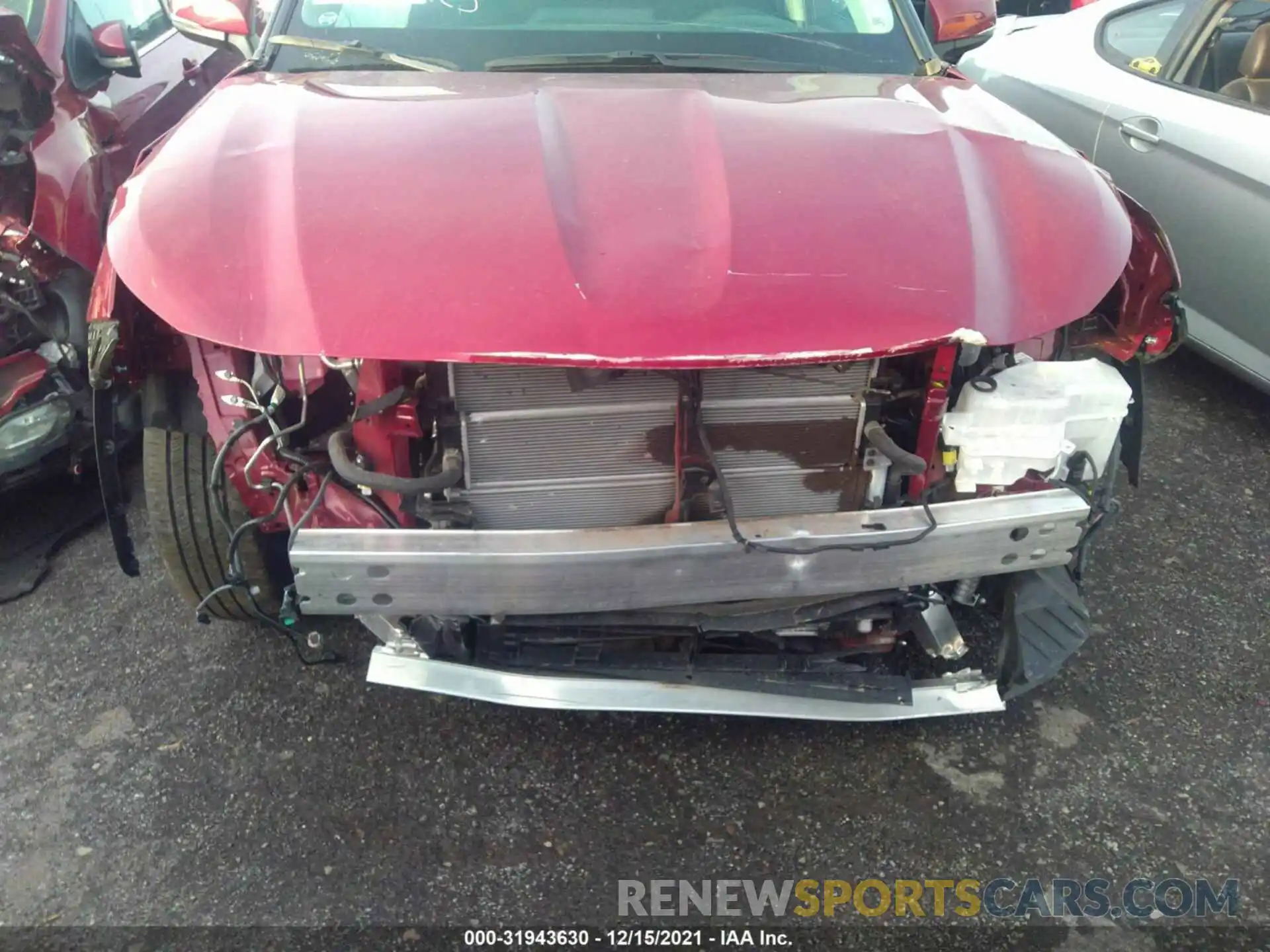 6 Photograph of a damaged car 5TDGBRCH0MS531104 TOYOTA HIGHLANDER 2021