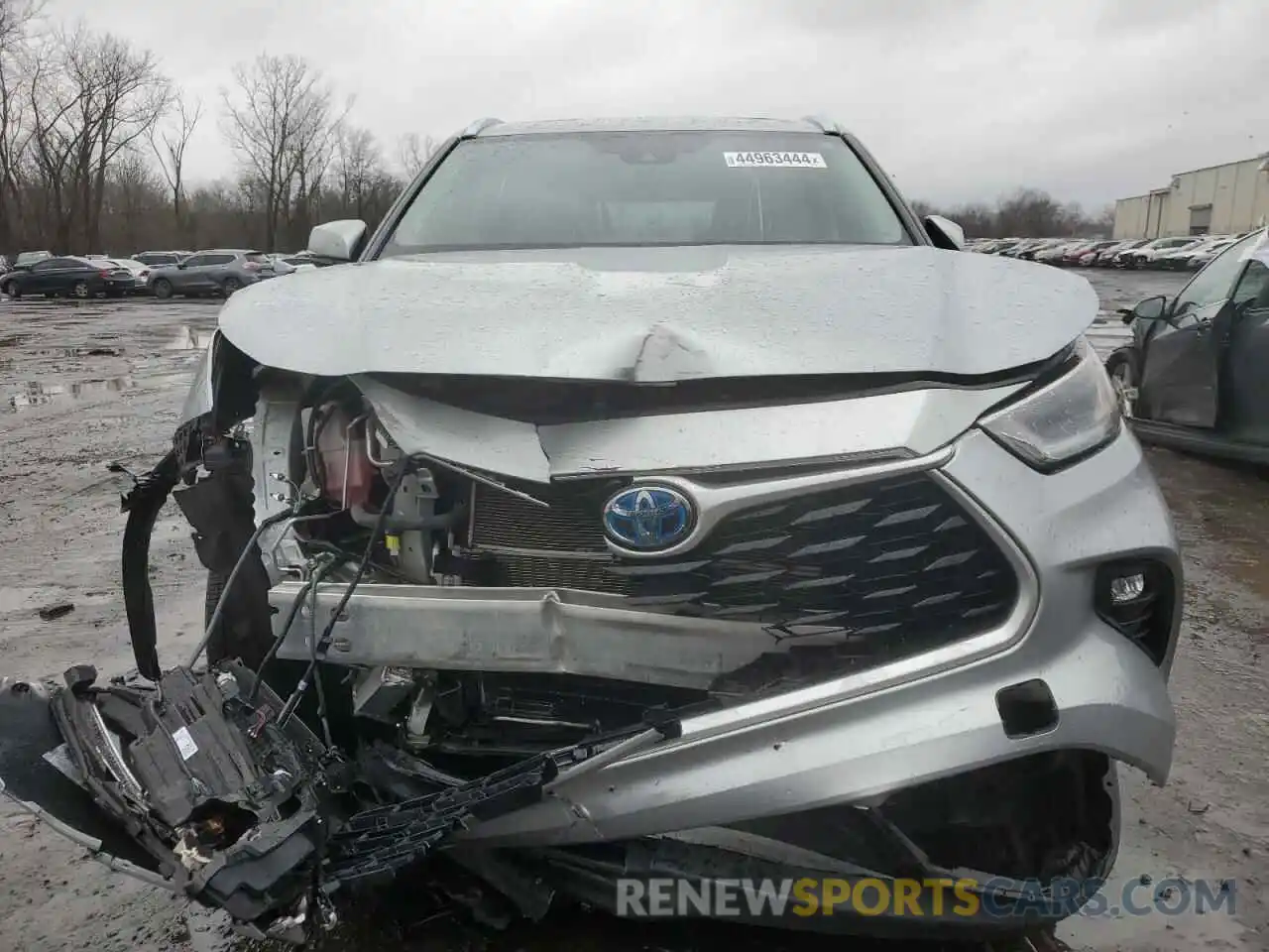 5 Photograph of a damaged car 5TDGBRCH0MS534956 TOYOTA HIGHLANDER 2021