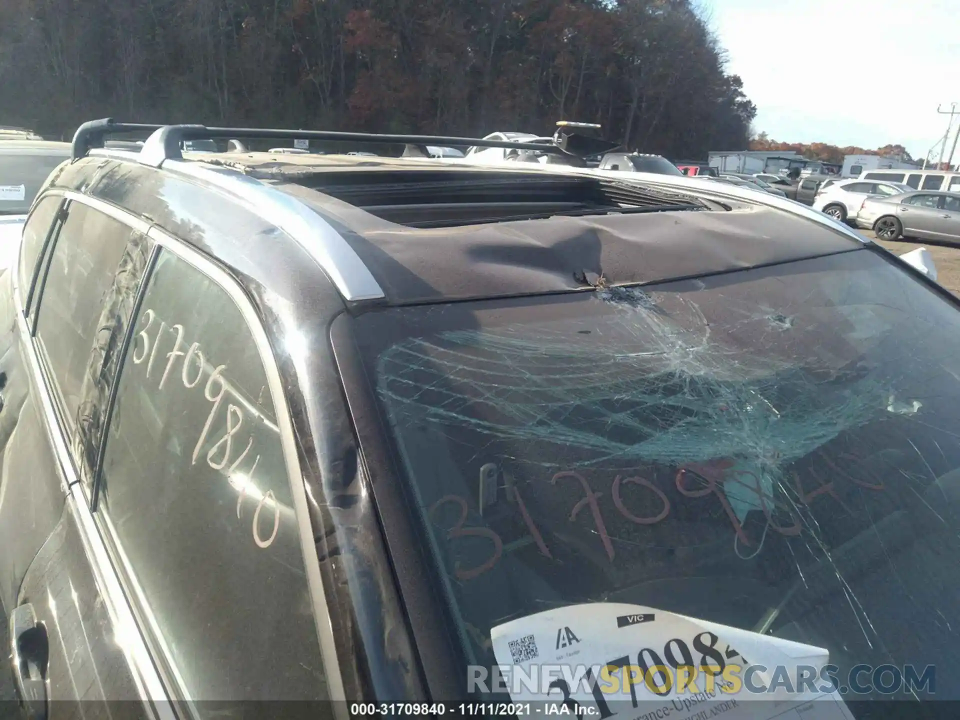 6 Photograph of a damaged car 5TDGBRCH1MS041125 TOYOTA HIGHLANDER 2021