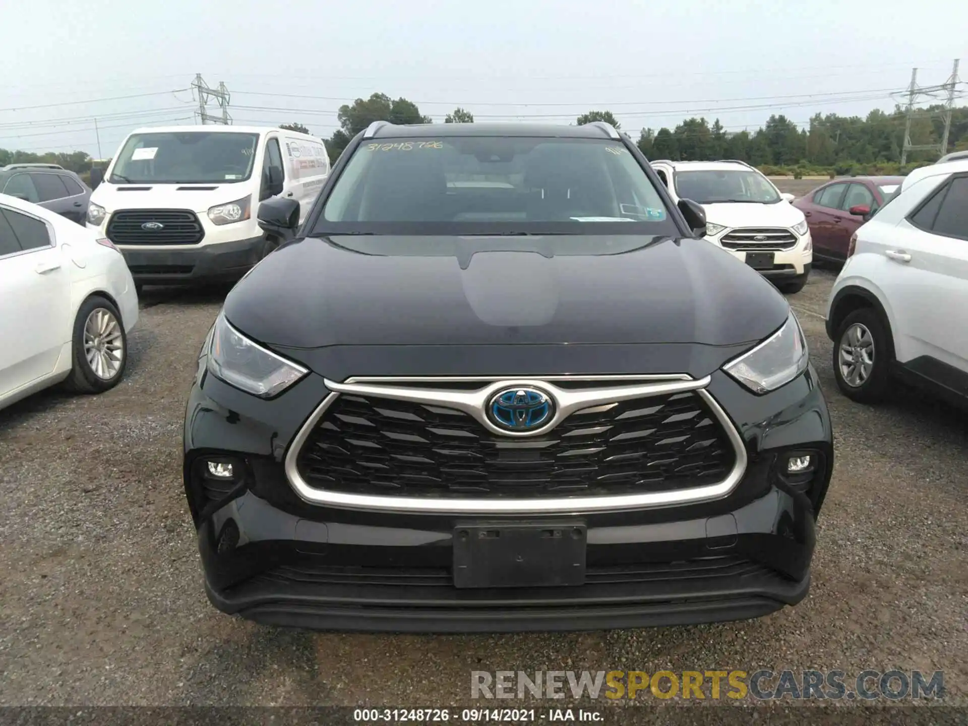 6 Photograph of a damaged car 5TDGBRCH1MS518412 TOYOTA HIGHLANDER 2021