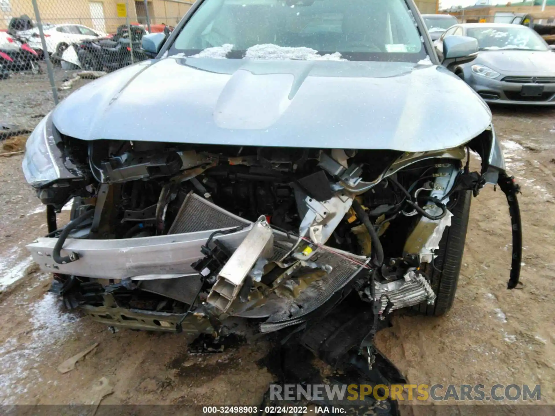 6 Photograph of a damaged car 5TDGBRCH2MS028366 TOYOTA HIGHLANDER 2021