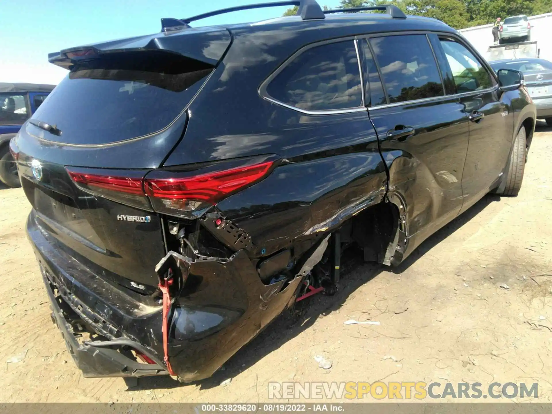 6 Photograph of a damaged car 5TDGBRCH3MS529752 TOYOTA HIGHLANDER 2021