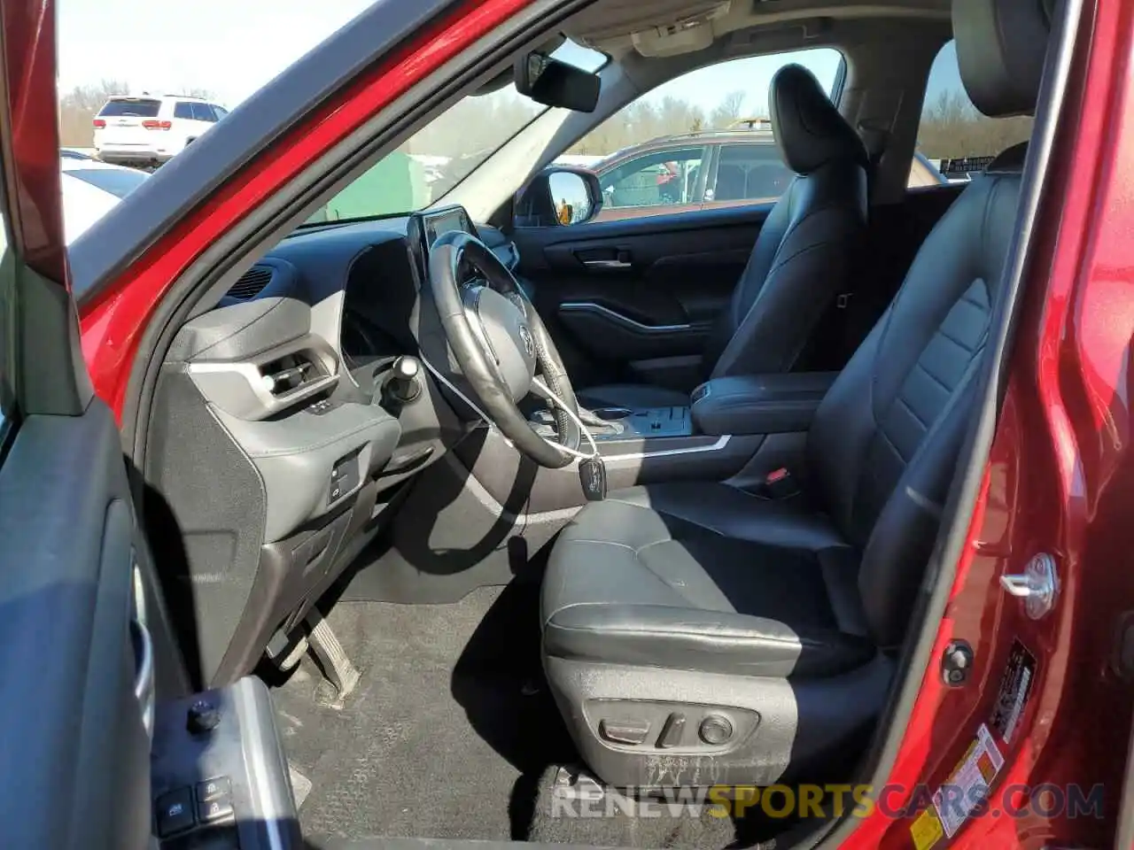 7 Photograph of a damaged car 5TDGBRCH4MS049073 TOYOTA HIGHLANDER 2021