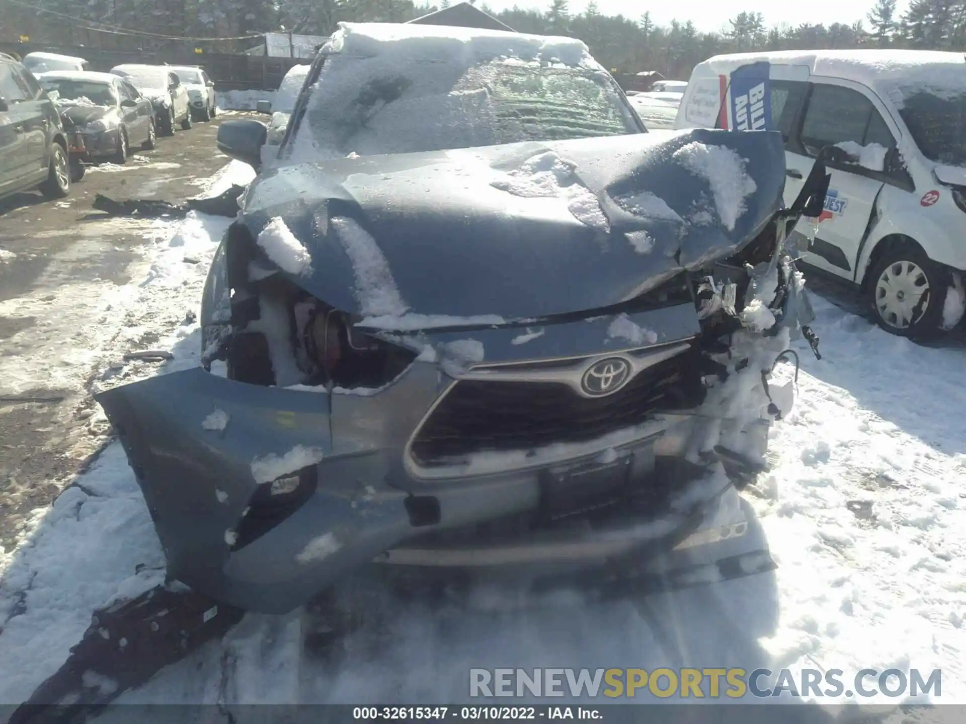 6 Photograph of a damaged car 5TDGBRCH5MS066870 TOYOTA HIGHLANDER 2021