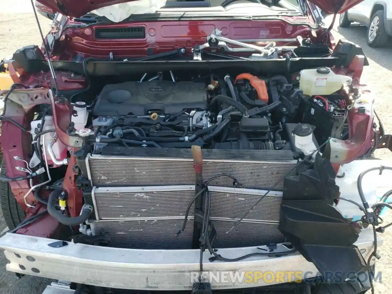 7 Photograph of a damaged car 5TDGBRCH6MS528465 TOYOTA HIGHLANDER 2021