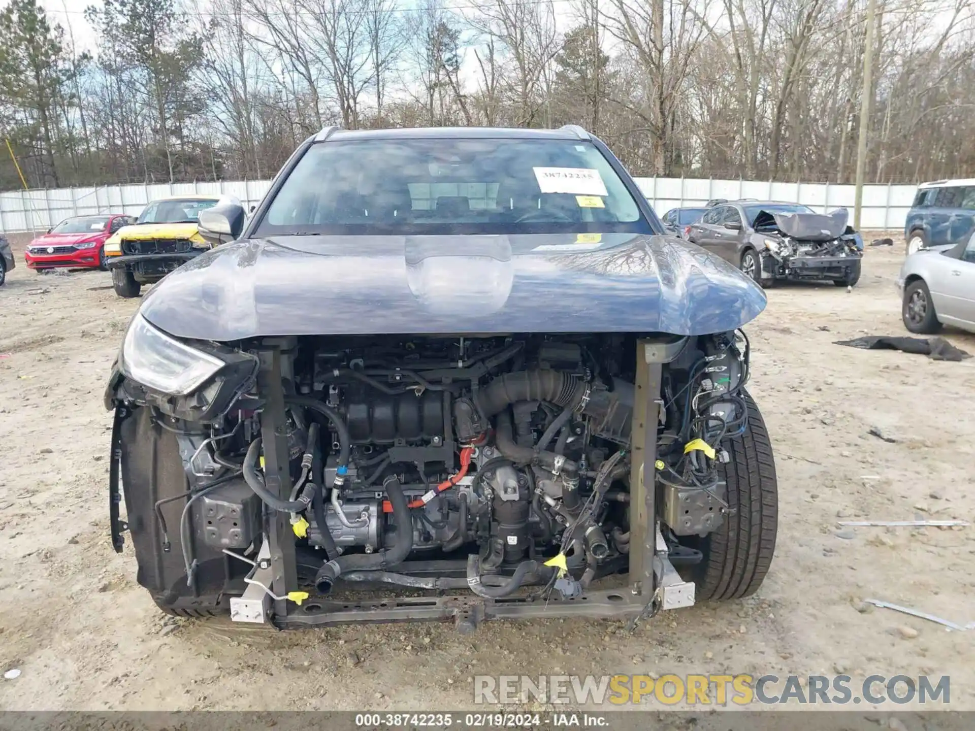 6 Photograph of a damaged car 5TDGBRCH8MS047178 TOYOTA HIGHLANDER 2021