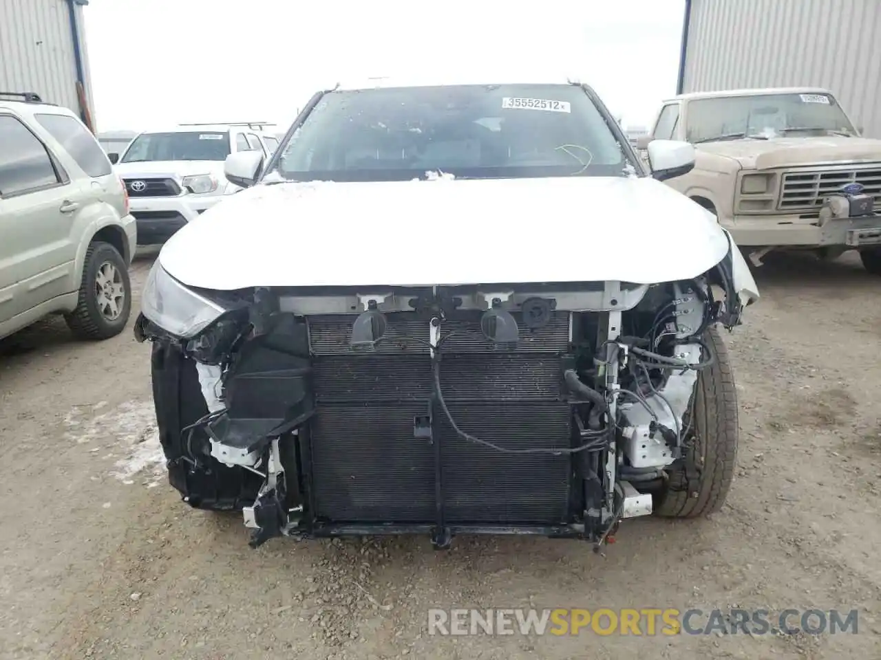 9 Photograph of a damaged car 5TDGBRCH8MS523199 TOYOTA HIGHLANDER 2021