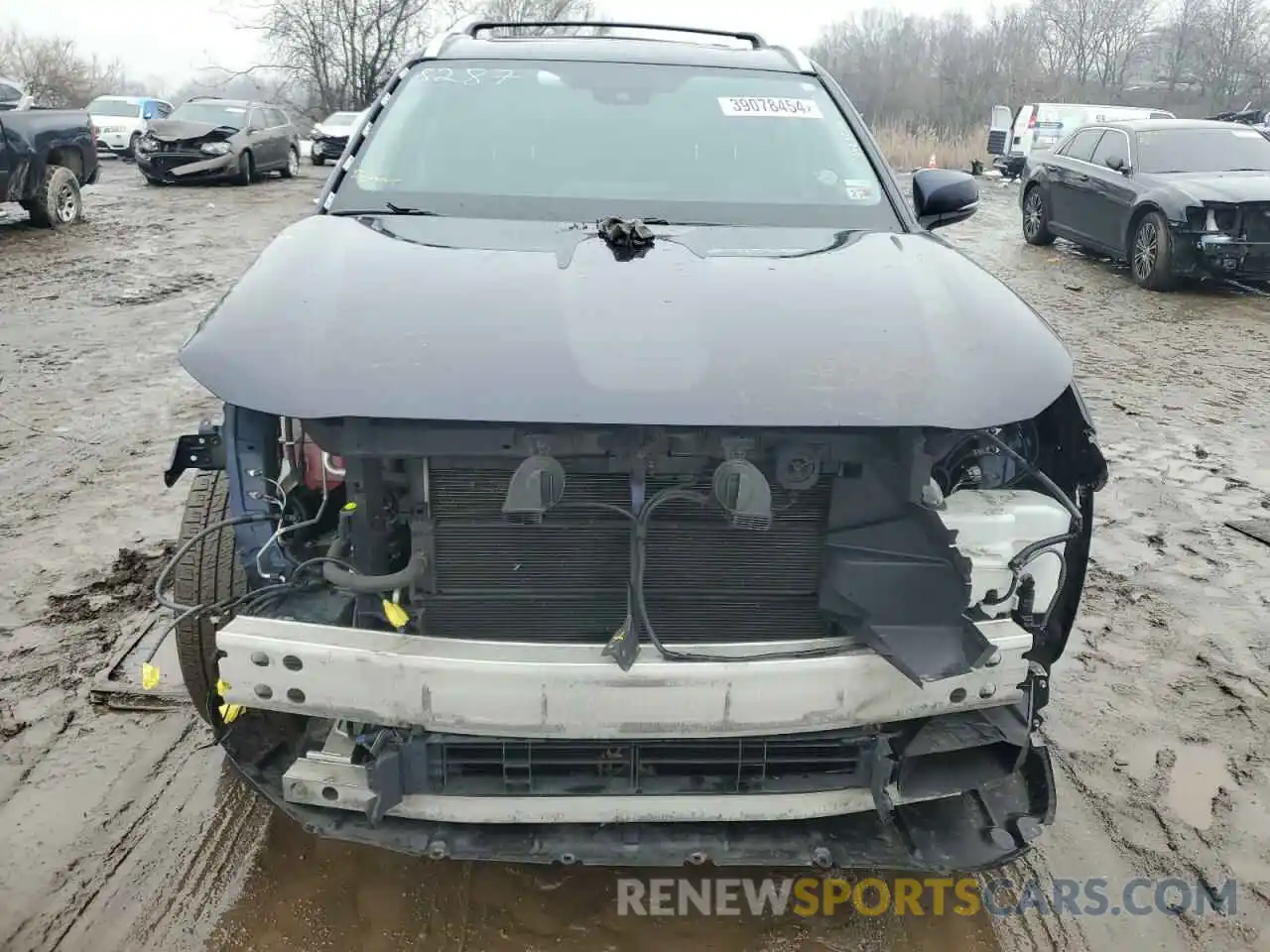 5 Photograph of a damaged car 5TDGBRCH9MS515659 TOYOTA HIGHLANDER 2021