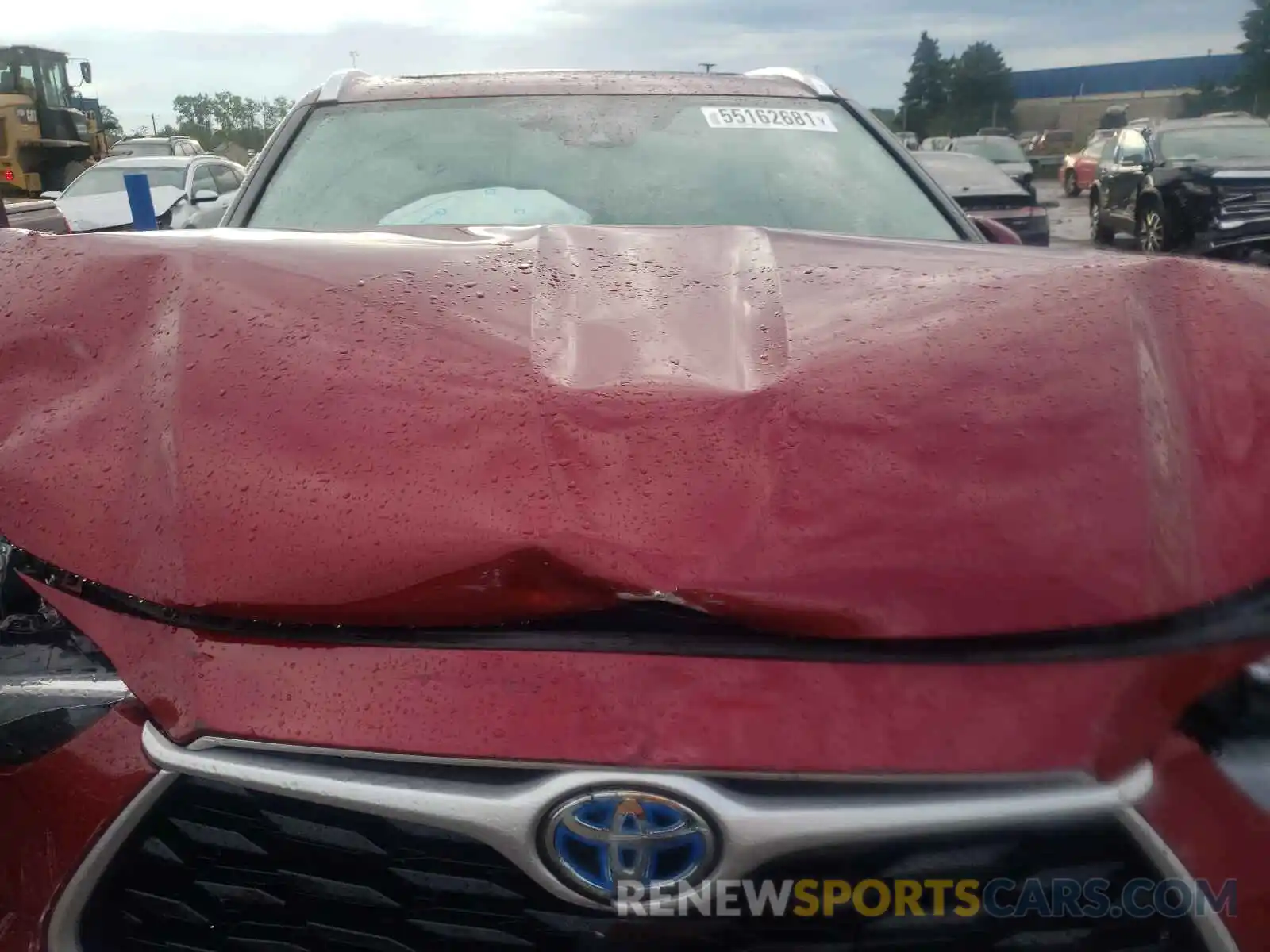 7 Photograph of a damaged car 5TDGBRCH9MS515791 TOYOTA HIGHLANDER 2021